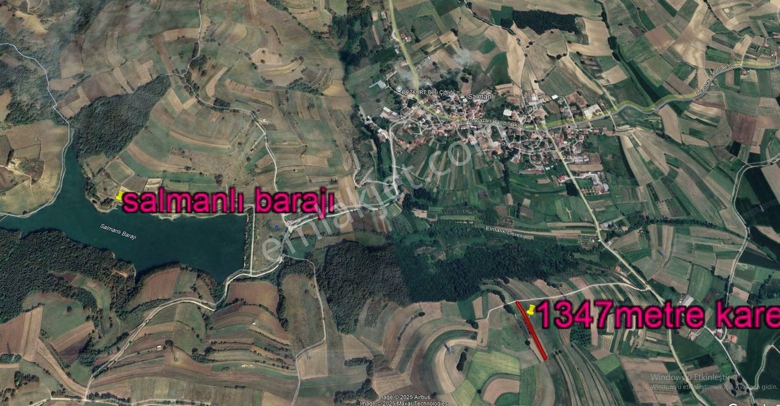 Şükran Gayrimenkul'den Salmanlıda Baraja Ve Köye Yakın Tarla - Görsel 7