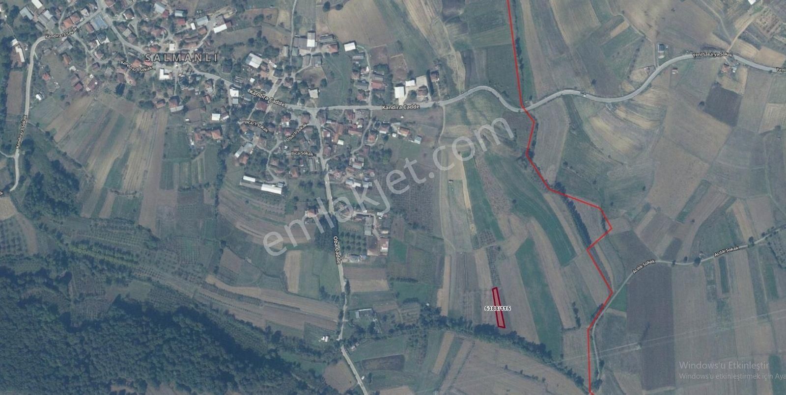 Şükran Gayrimenkul'den Salmanlı Baraja,köye Ve Yola Yakın Tarla - Görsel 8