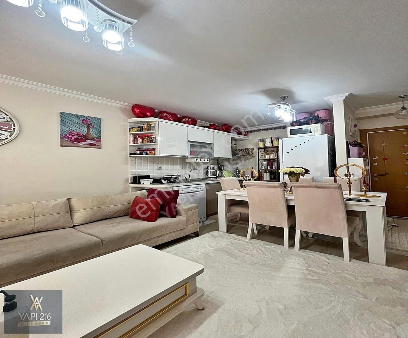 Yapı 216dan Ful Kredili Butik Sitede Otoparklı 1+1 Satılık Daire - Görsel 2