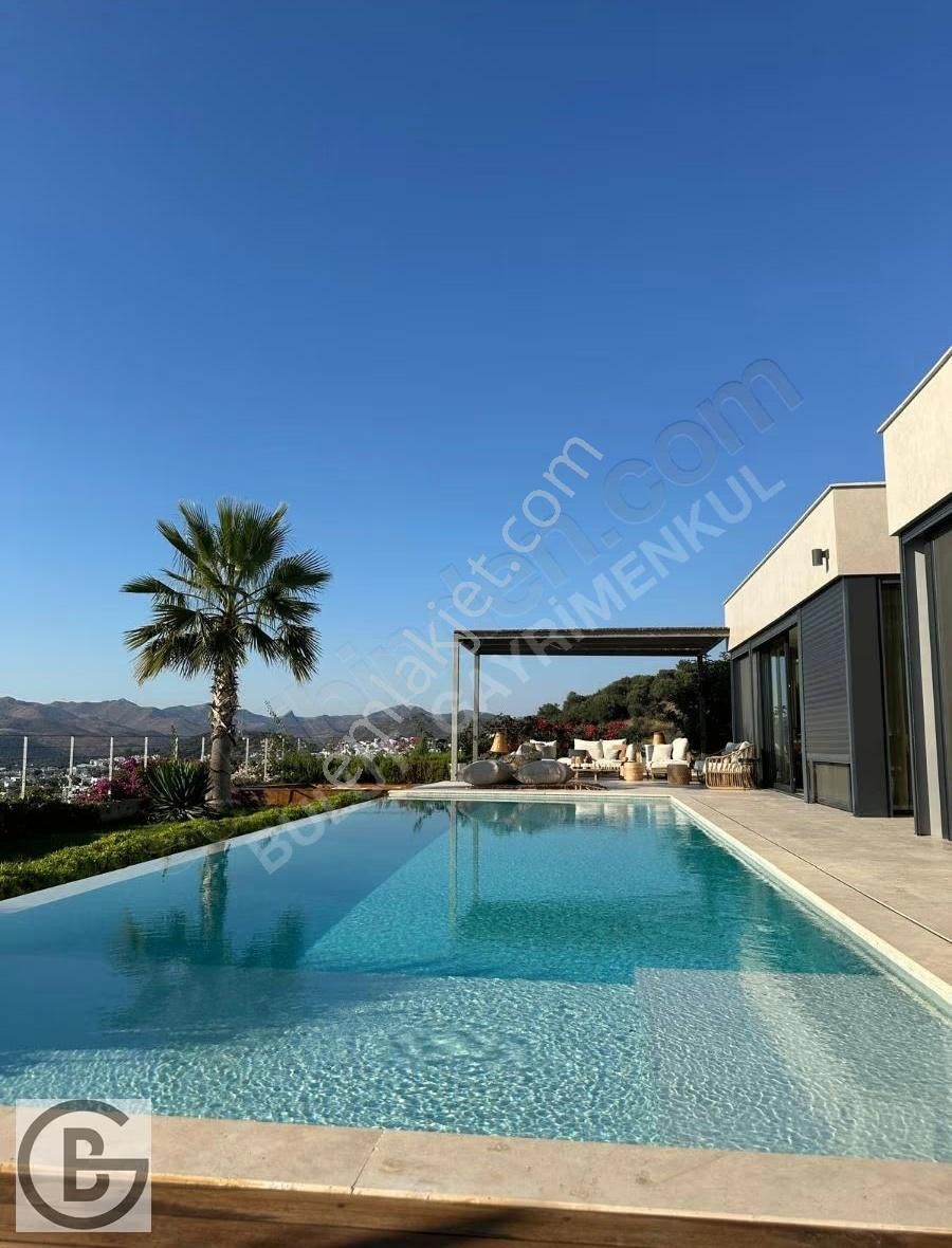 Bodrum Büyüleyici Manzara * Yerden Isıtma * Özel Havuz * Tek Kat - Görsel 8