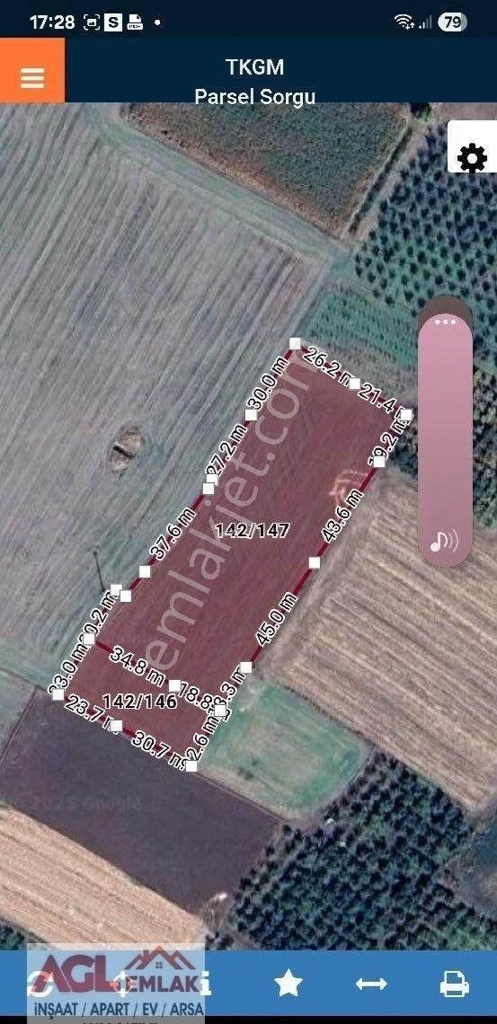 Çivril Menteş Mahallesinde Uygun Fiyata Hidrandla Sulanan Arazi