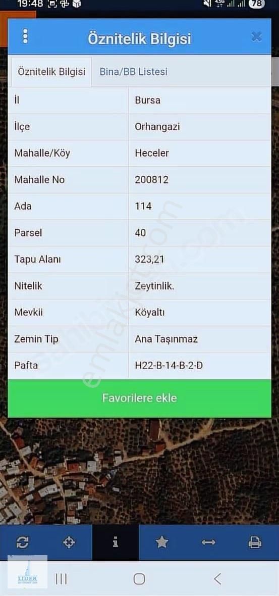 Bursa Orhangazi Heceler Mah.323m2 Hobi Bahçesi - Görsel 22