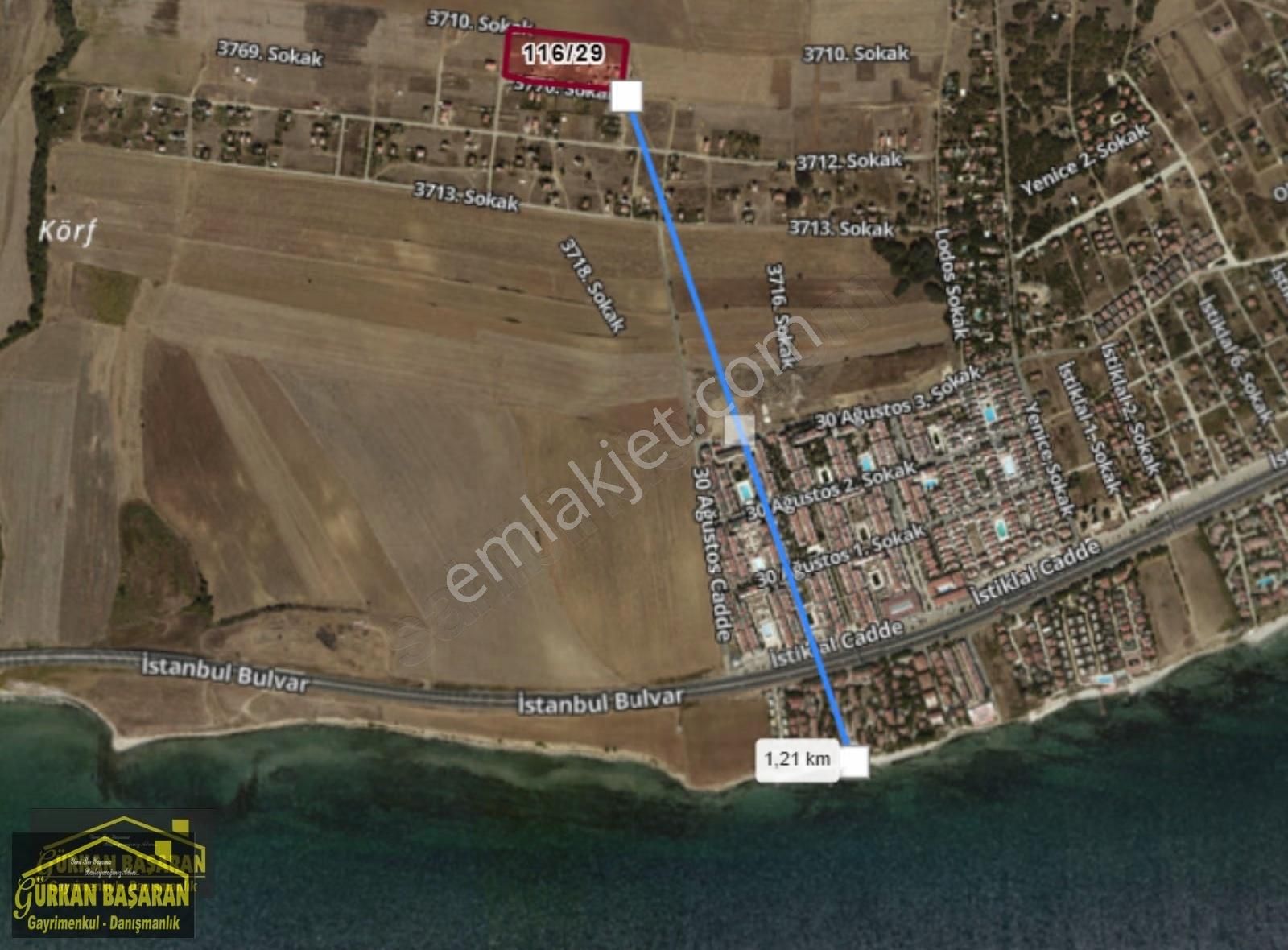 Tekirdağ Karaevli Mahallesinde 180 M2 Villa İmarlı Fırsat Arsa ! - Görsel 6