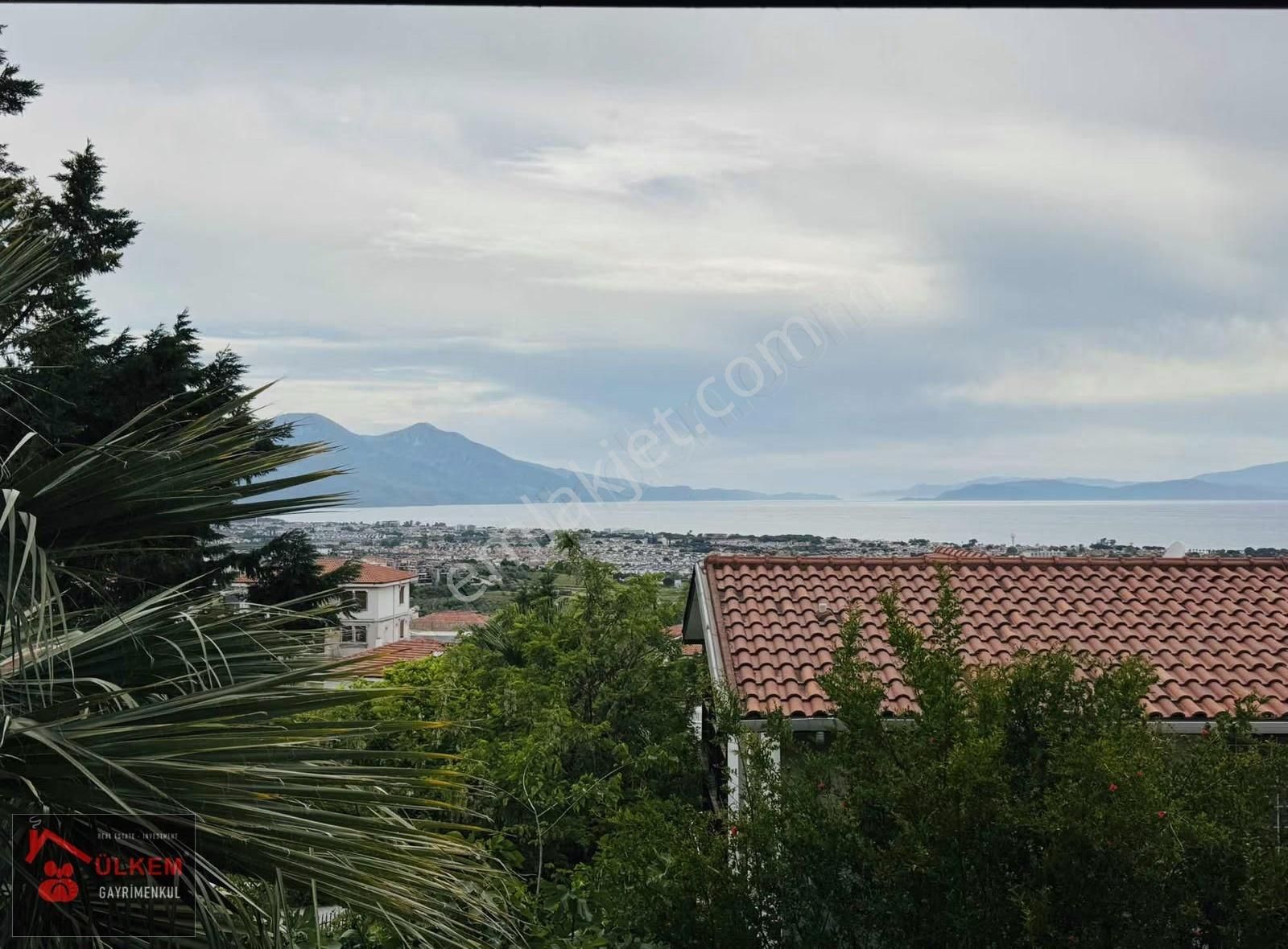 Kuşadasında Malikane Büyüklüğünde 5+2 Full Deniz Manzaralı Villa - Görsel 7