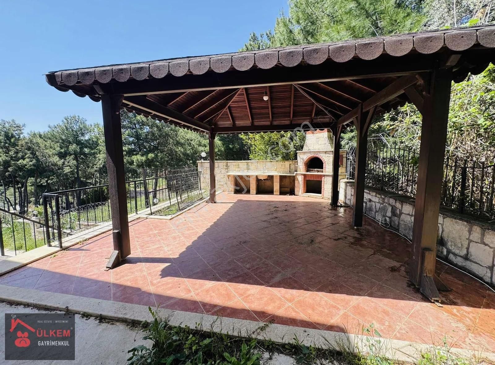 Kuşadasında Malikane Büyüklüğünde 5+2 Full Deniz Manzaralı Villa - Görsel 17