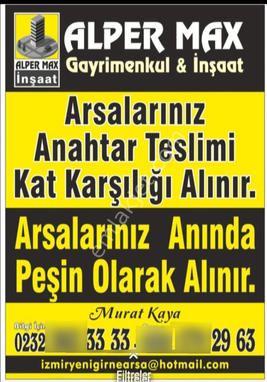 Bayraklı Onur Mahallesin De Hissemi Arıyorum Diyen Satılık Hissesini Arayan Arsa Sahipleri - Görsel 30