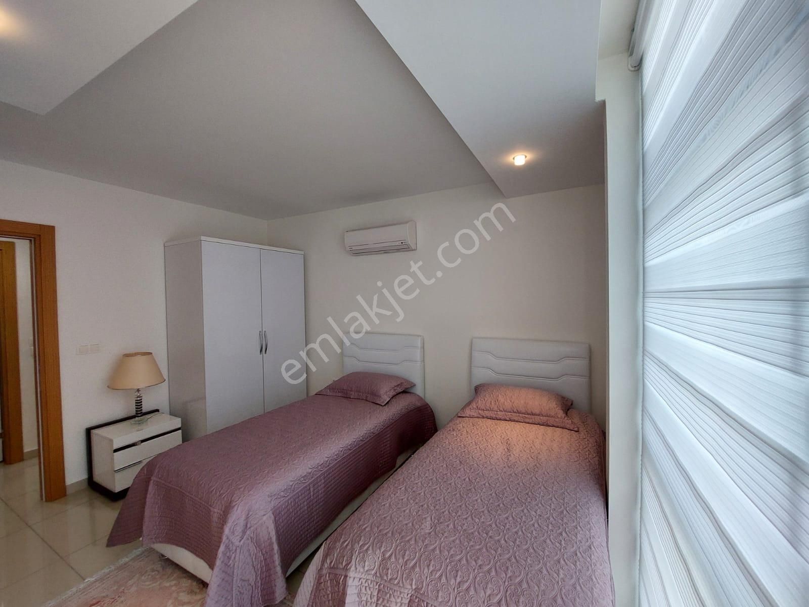 Alanya Cikcilli Crystal Park 2 Kompleksinde Deniz Ve Alanya Kalesi Manzaralı Satılık 2+1 Daire - Görsel 24