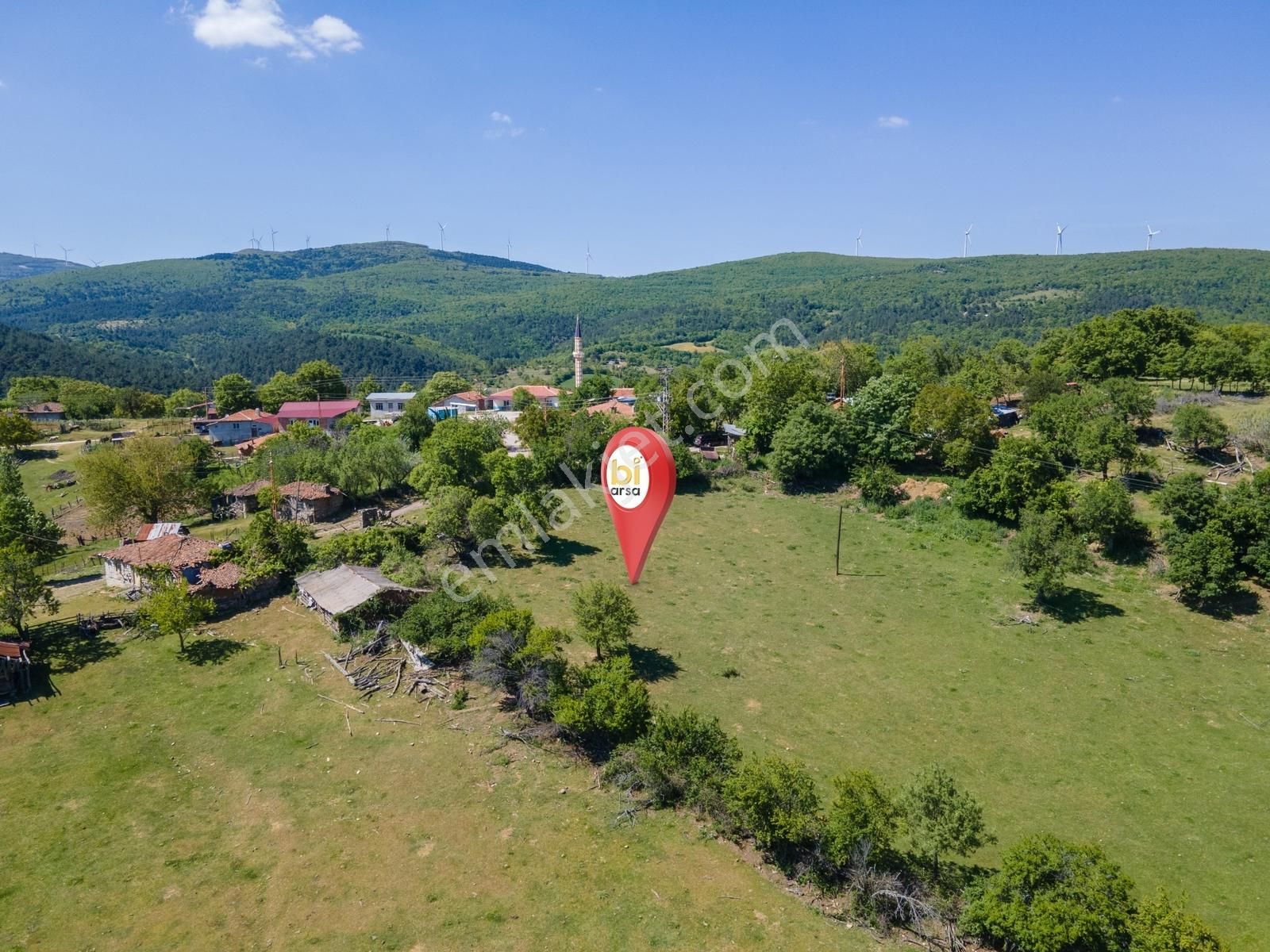 Çanakkale Merkez Çamyayla Köyü'nde %40 İmarlı 5.134 M² Arsa! - Görsel 30