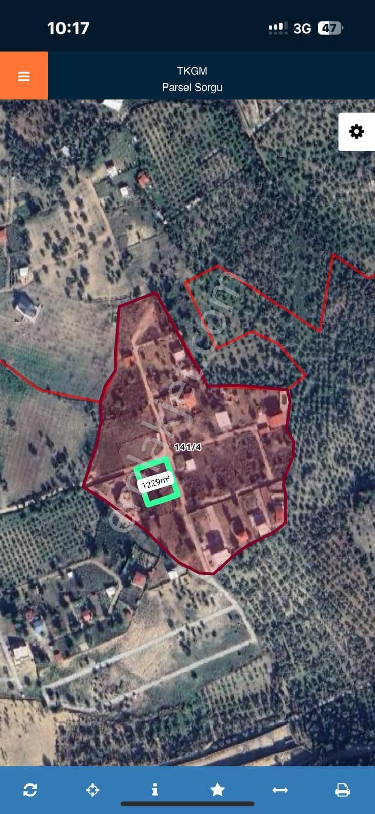 Torbalı Demırcı Çakrak’ta Köşe Parsel! Yatırıma Uygun Zeytınlık Tarla - Görsel 2