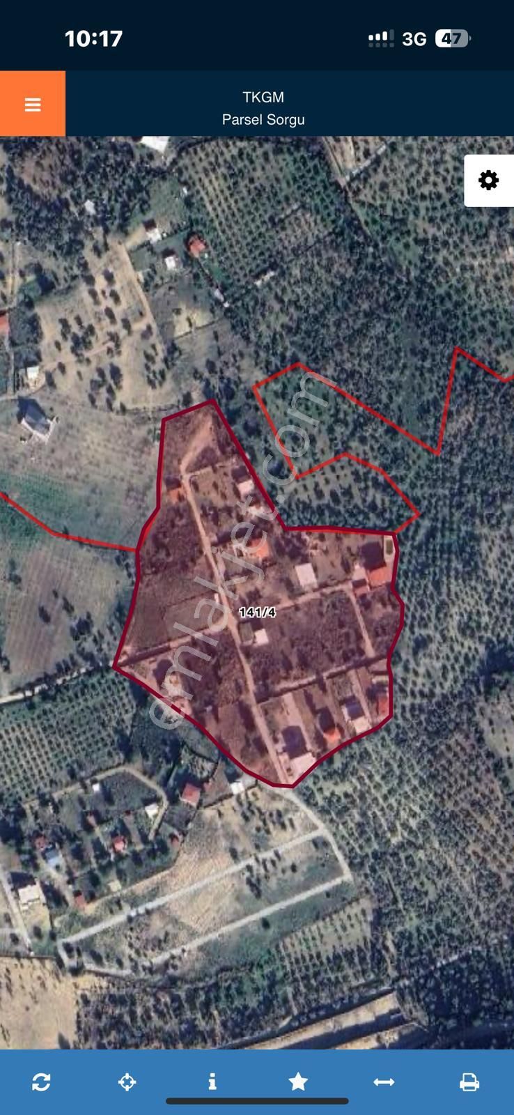 Torbalı Demırcı Çakrak’ta Köşe Parsel! Yatırıma Uygun Zeytınlık Tarla - Görsel 4