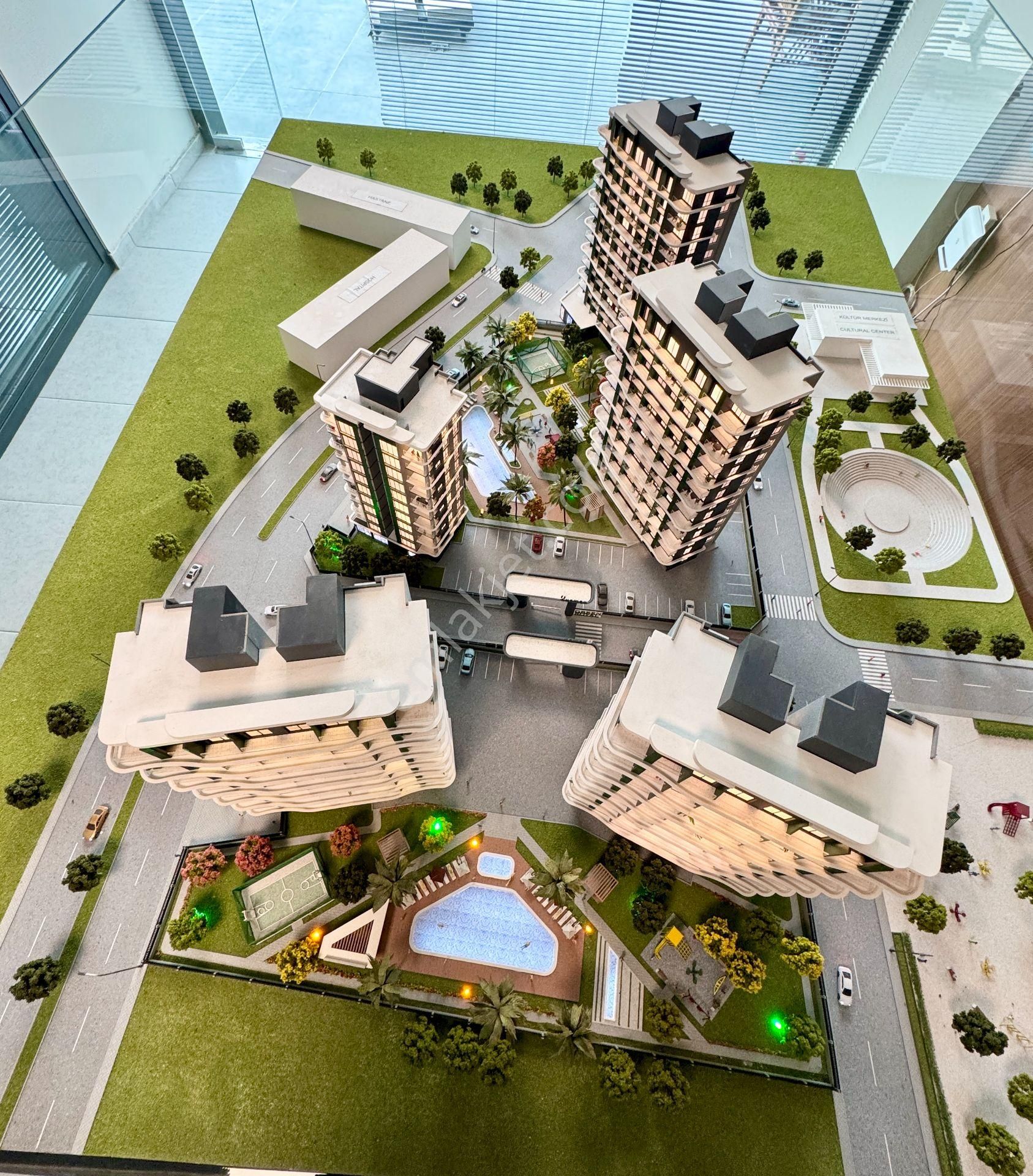 Mersin Mezitli Tecede Marka Projede Satılık Lüx 1+1 Daire - Görsel 21