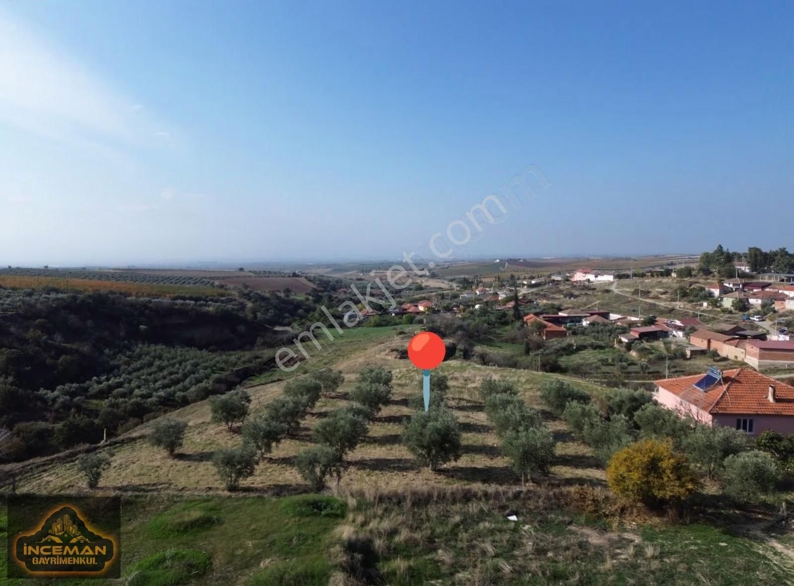Manzaralı 1.380m2 Arsa - Görsel 3