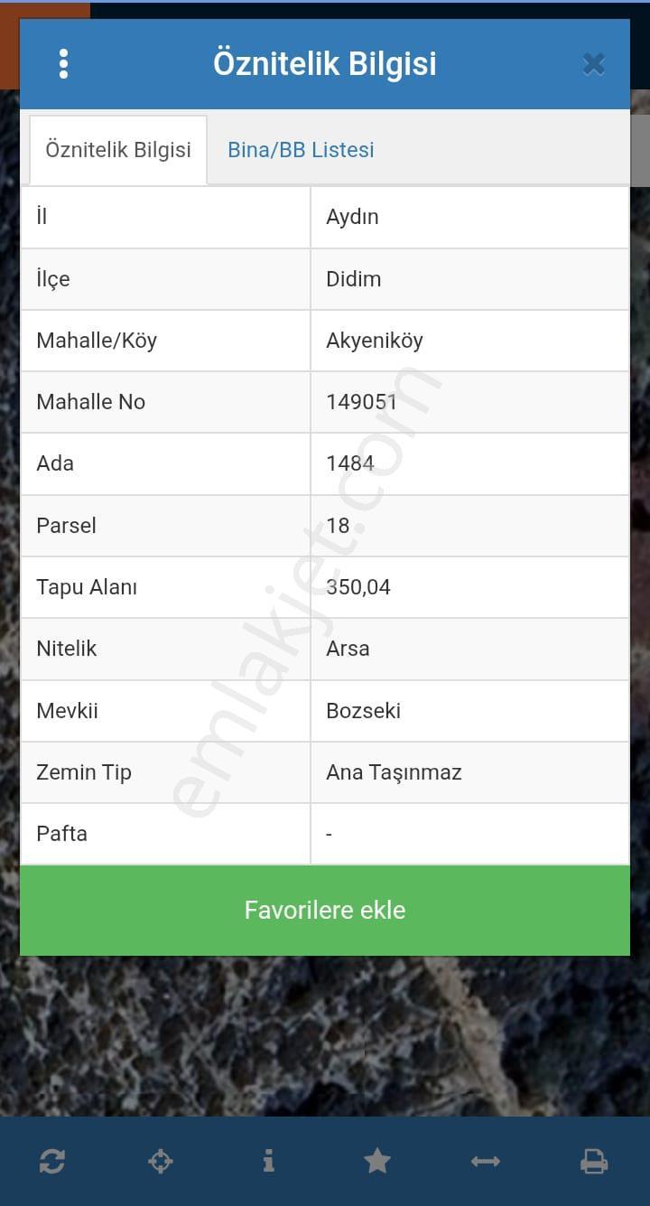 Didim Bozseki'de Satılık Villa Arsası - Görsel 3
