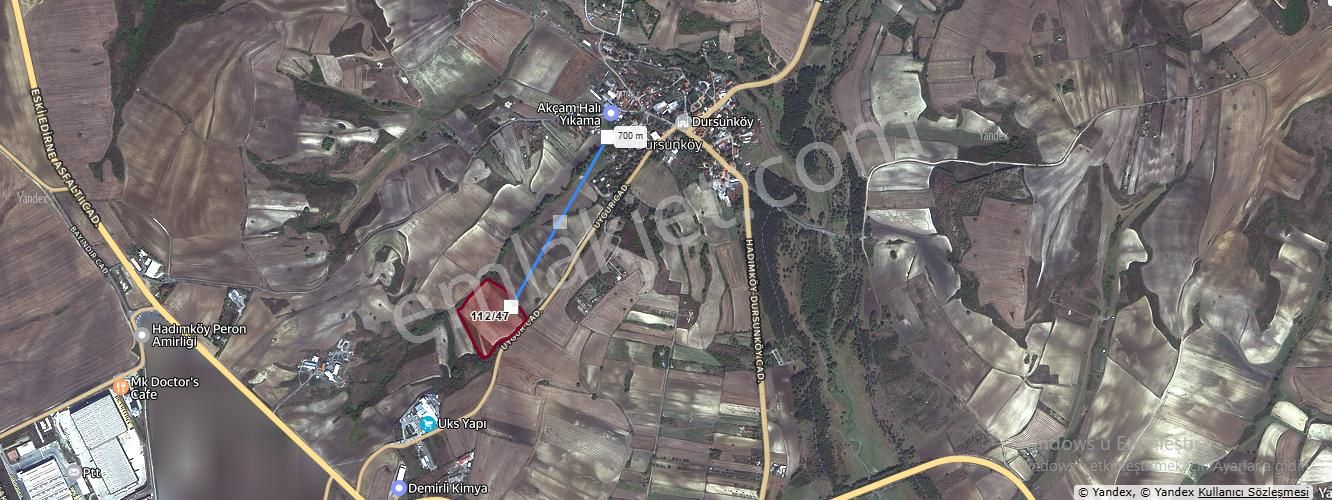 Arnavutköy Dursunköyde Satılık Arsa , 1,293 M2 Cadde Cephe Hisseli İmarlı - Görsel 8