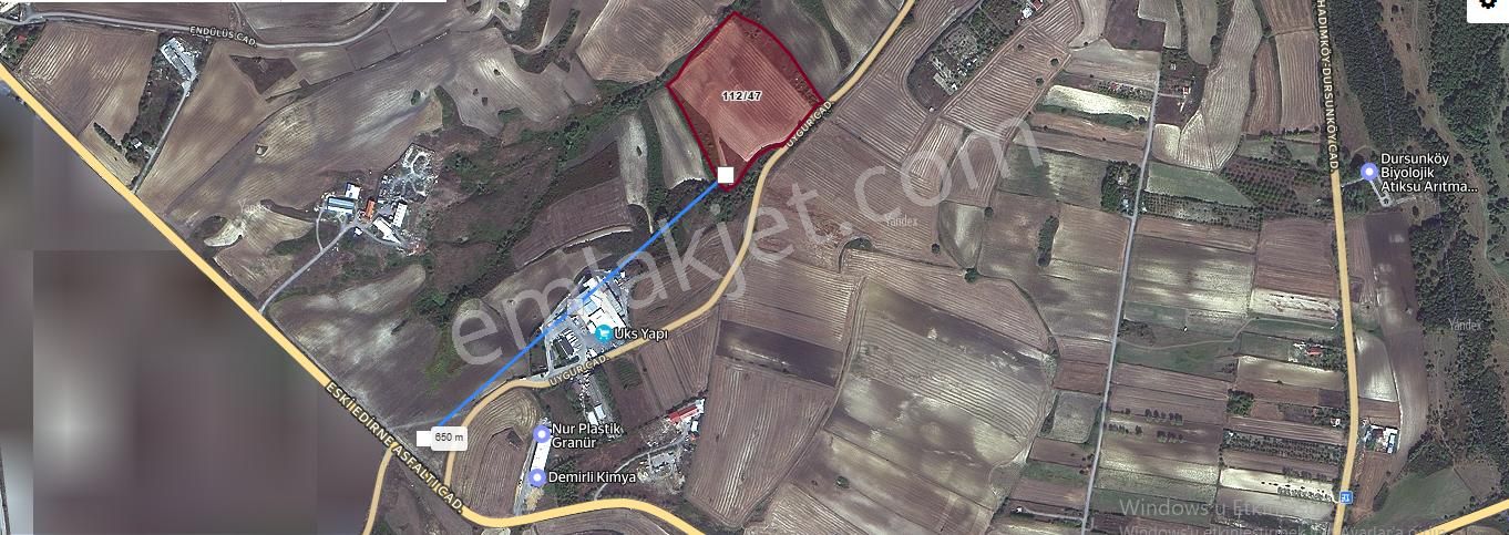 Arnavutköy Dursunköyde Satılık Arsa , 1,293 M2 Cadde Cephe Hisseli İmarlı - Görsel 9