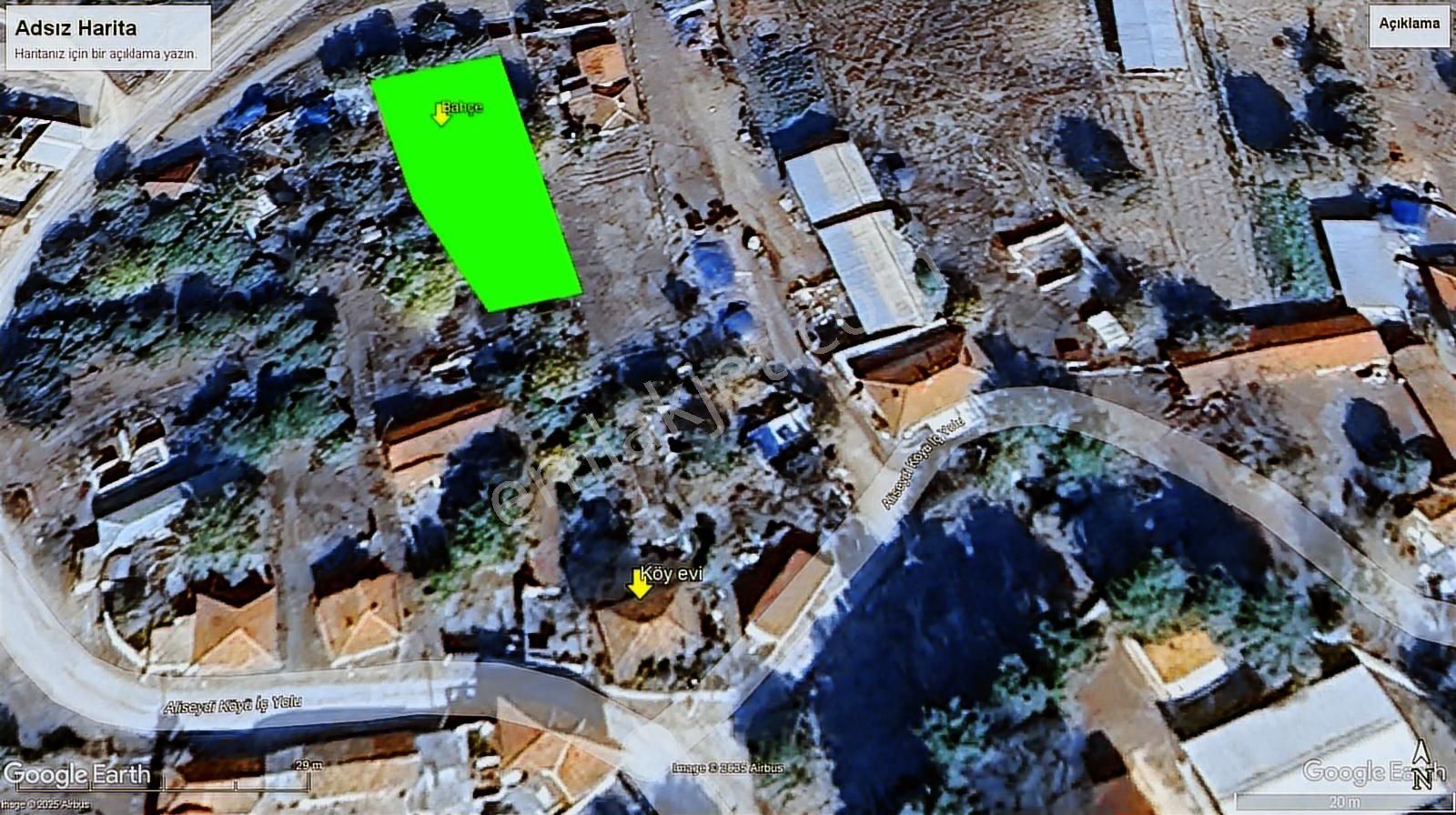 Köyiçi İmarlı 1328 M2 Arsa Ve Bahçesi Bursa - Görsel 17