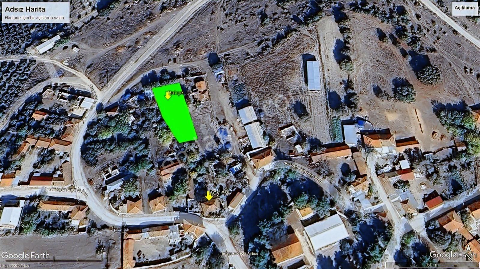 Köyiçi İmarlı 1328 M2 Arsa Ve Bahçesi Bursa - Görsel 4