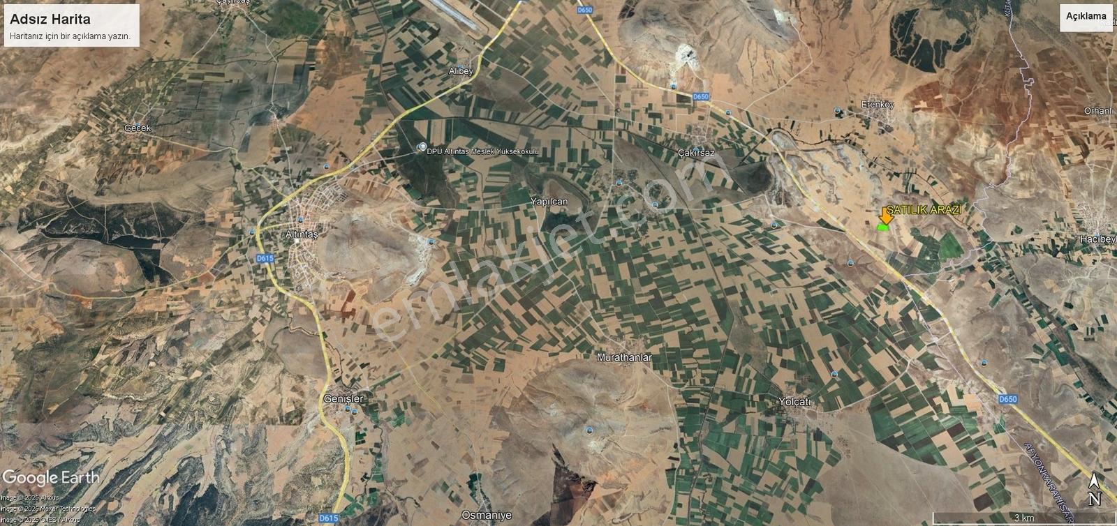 Kütahya-altıntaş-erenköy Mh.satılık Arazi.antalya-istanbul Yolu - Görsel 6