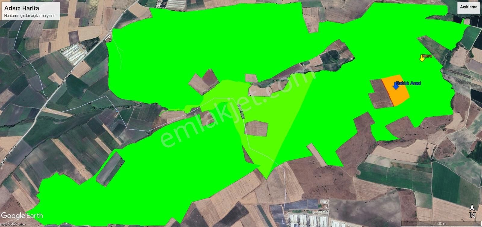 Karacabey Tophisar Mh.de Meraya Cephe,güzel Konum Satılık Tarla - Görsel 5