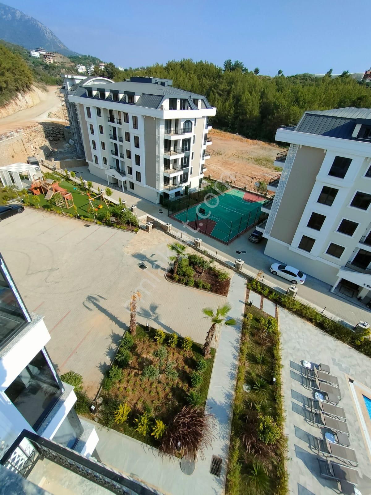 Alanya Oba Da Lüks Site İçinde 3+1 Ayrı Mutfak Geniş Daire - Görsel 29