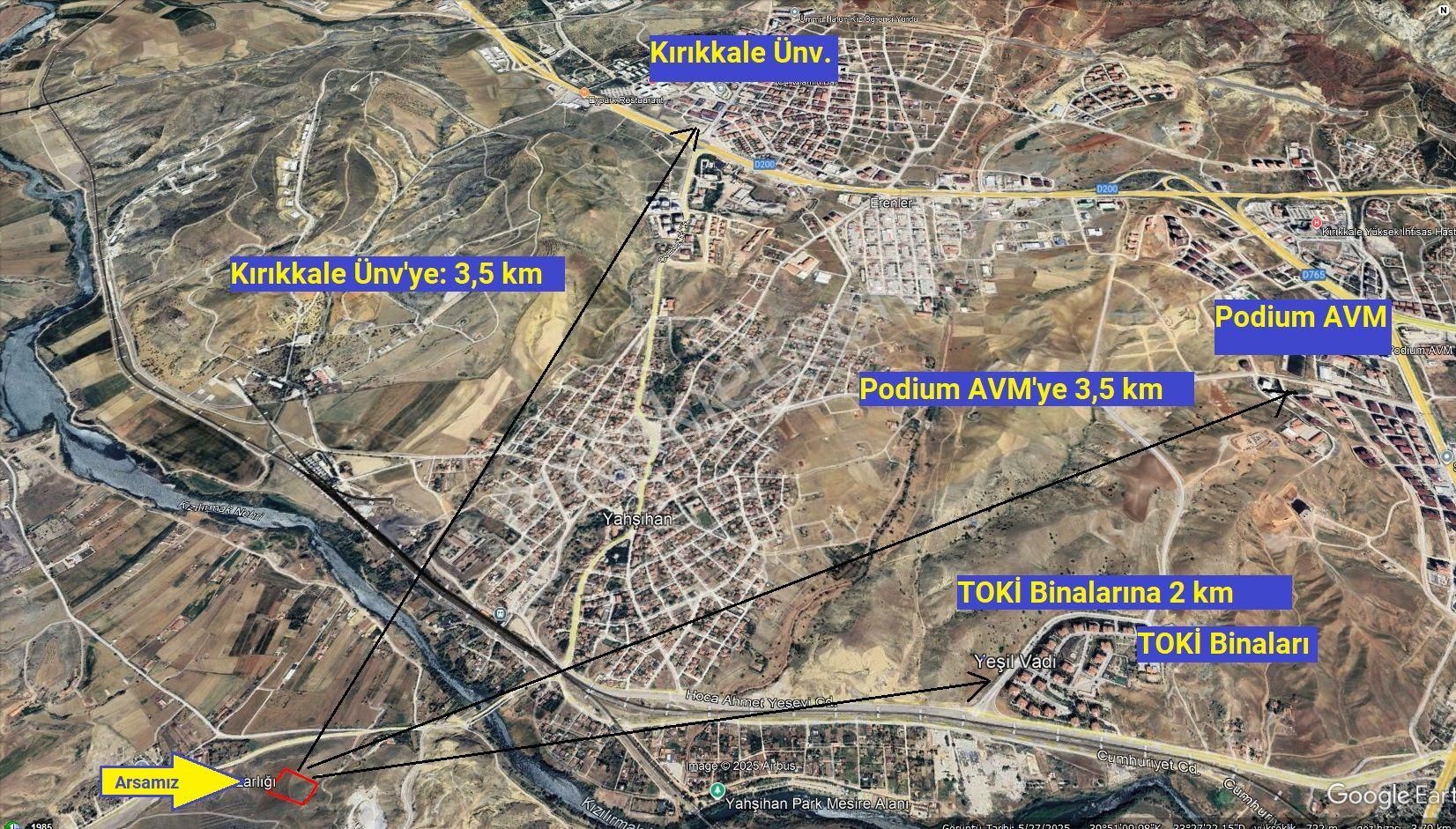 Yatırımın Merkezi Kırıkkale'de Şehre Çok Yakın, 10 Dairelik Cazip Arsa!
