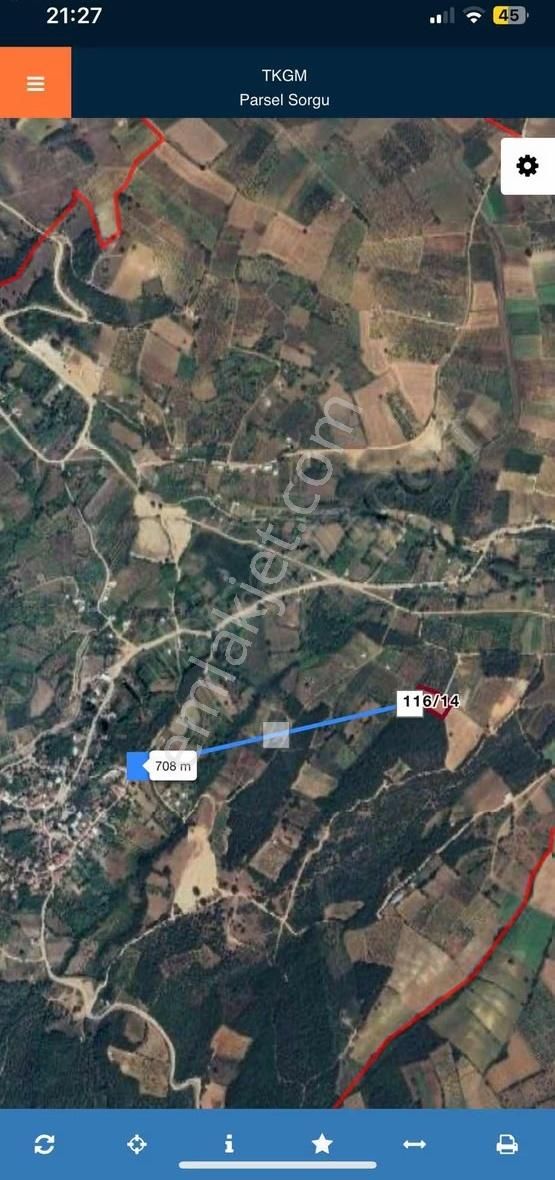 İnegöl Akıncılarda Müthiş Tarla