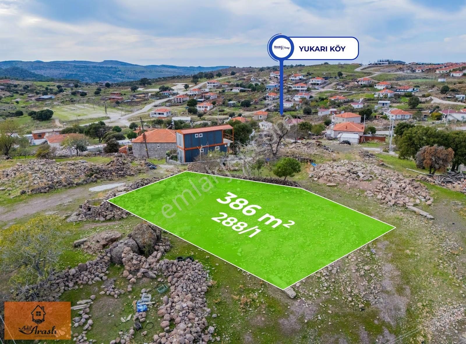 Assos Yukarıköy De Konut İmarlı Arsa - Görsel 3
