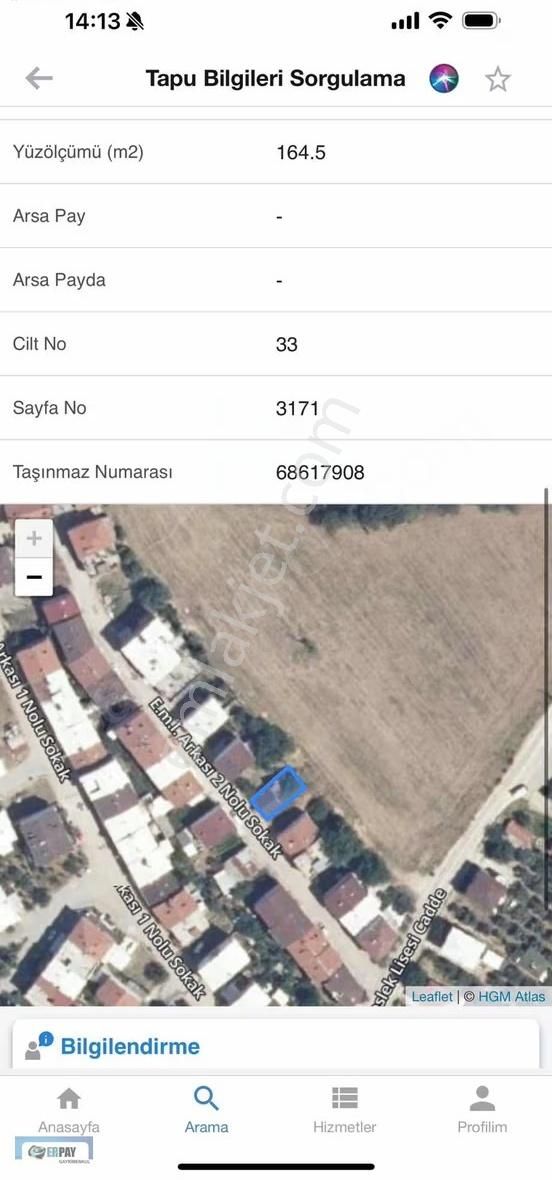 Erpay İnş. O.gazi Gözde Yerinde Satılık 237m2 4kat İmarlı Arsa - Görsel 4