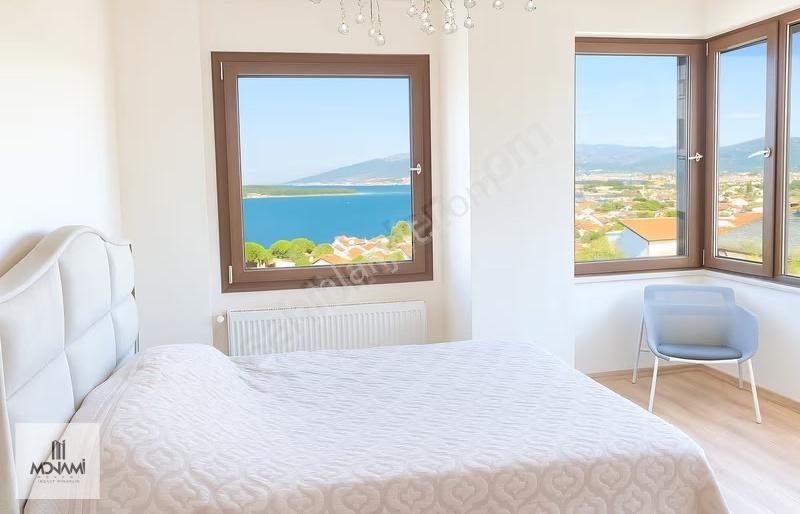 Full Deniz Panorama Müstakil Villa Urla İskelede...4+2 300m2 Oto - Görsel 4