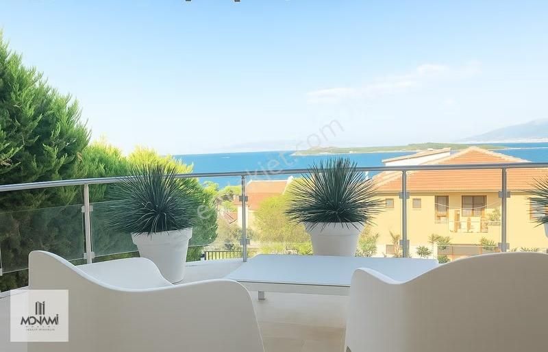 Full Deniz Panorama Müstakil Villa Urla İskelede...4+2 300m2 Oto - Görsel 13