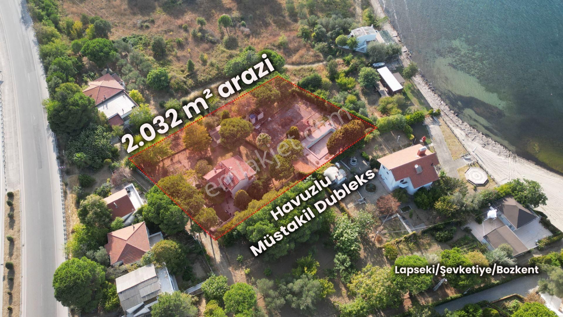 Lapseki/şevketiye/bozkent'te Havuzlu Müstakil Dubleks! - Görsel 2