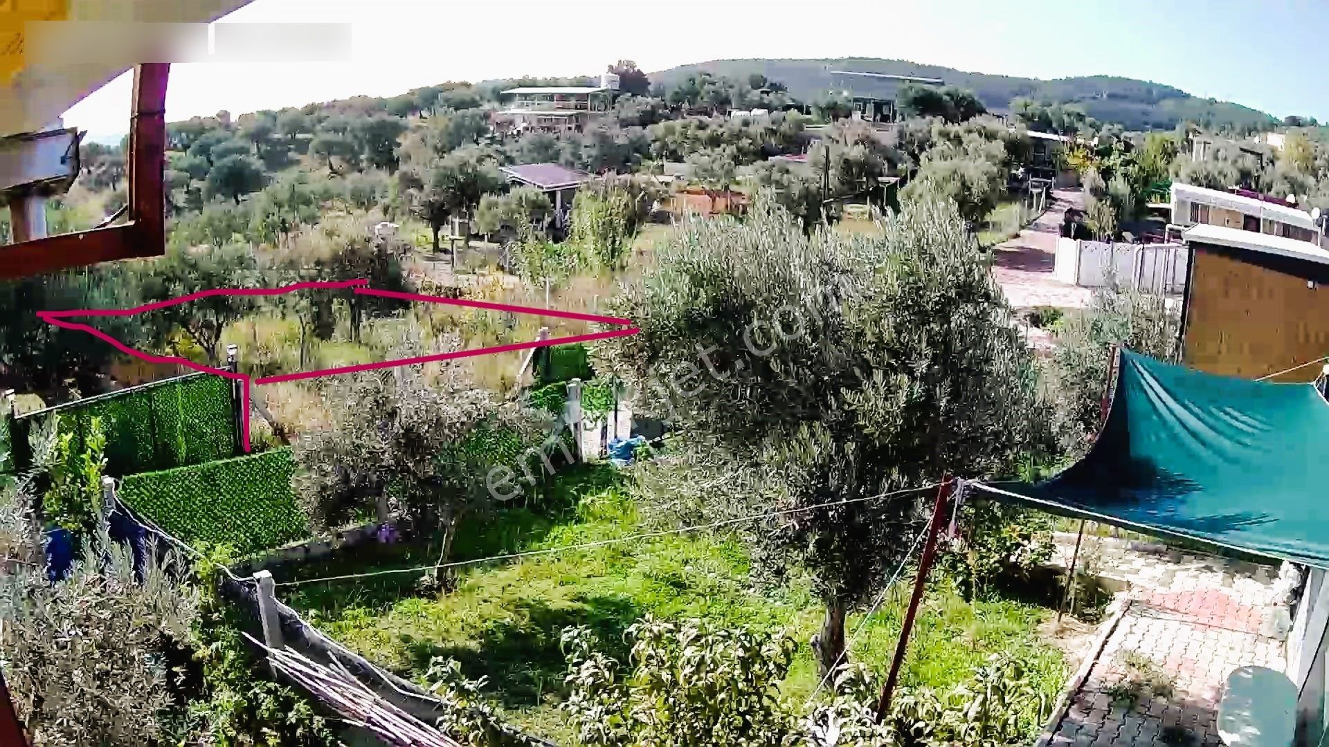 Torbalı Saiblerde İmar Sınırında Bahçe