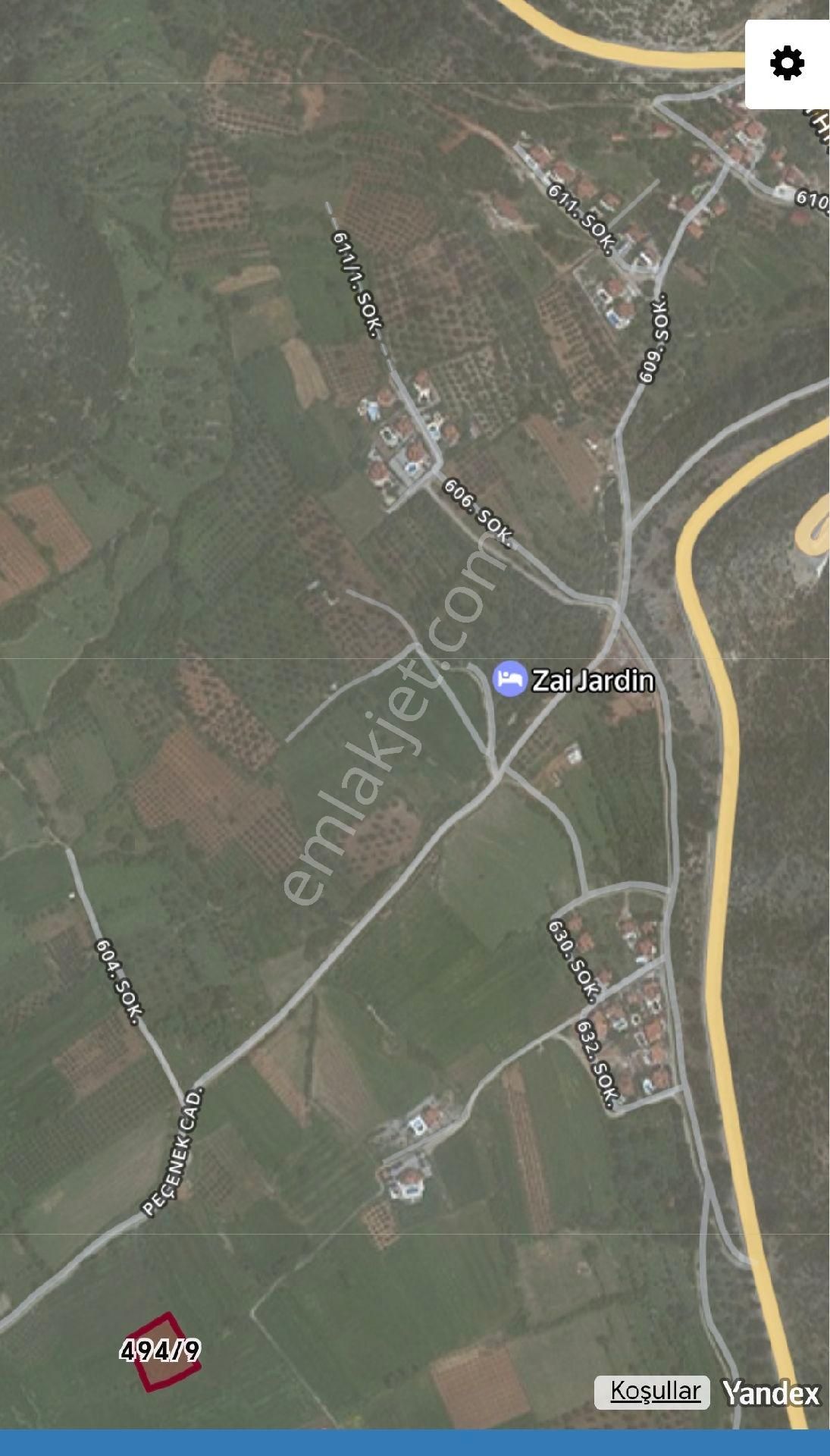 Fethiye Yeşil Üzümlü'de  2.182 M² Arazi Satılık - Görsel 12