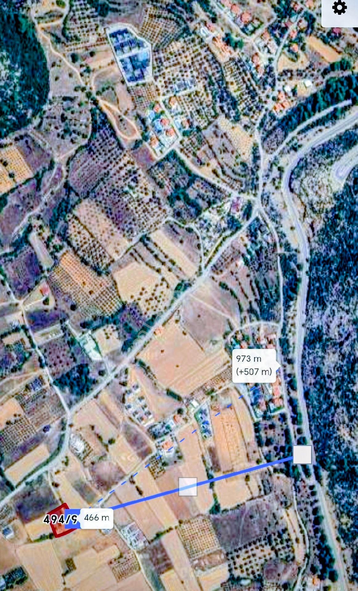 Fethiye Yeşil Üzümlü'de  2.182 M² Arazi Satılık - Görsel 2