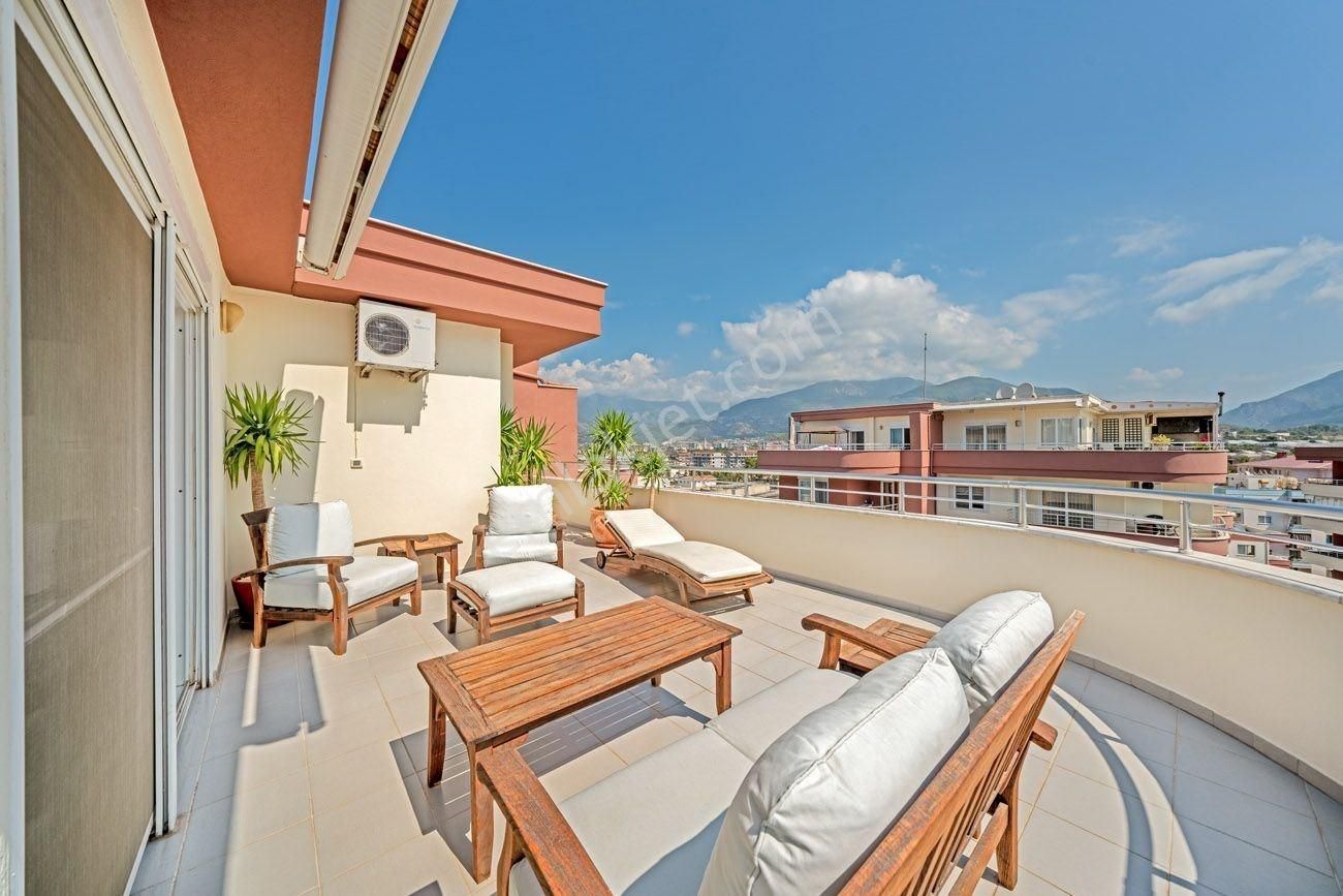 Alanya Tosmur’da Muhteşem 3+2 Penthouse – 220 M², Full Eşyalı, Lüks Sitede! - Görsel 12