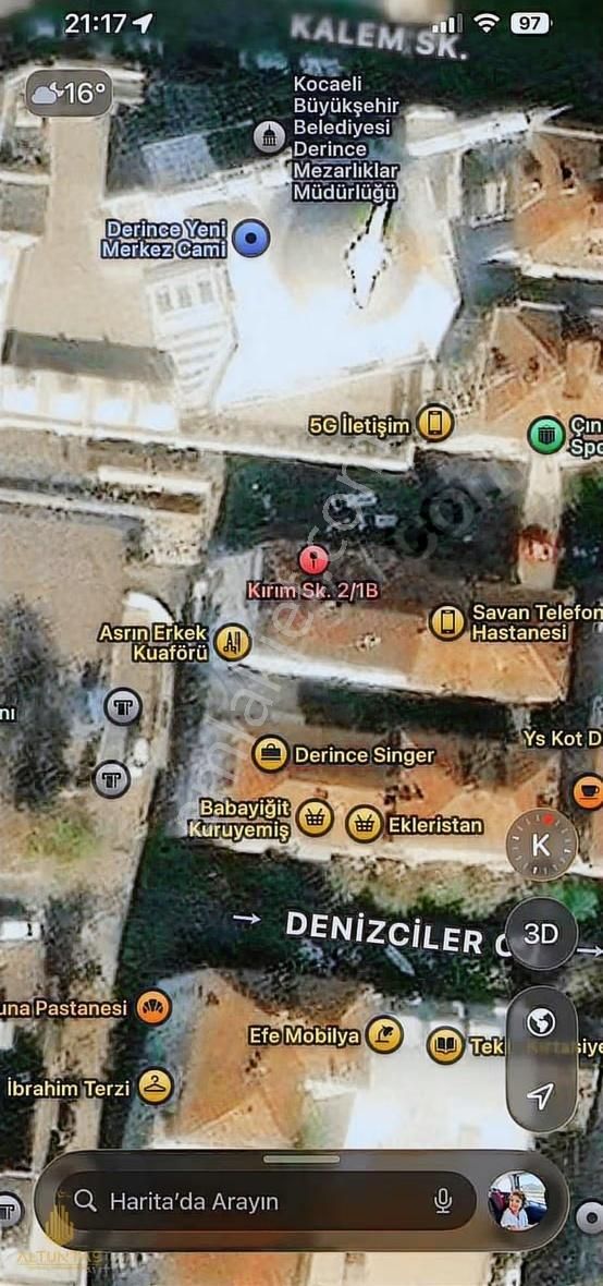 Altuntaş'tan Derince Merkezde Metronun Yanında Yatırımlık Dükkan - Görsel 9