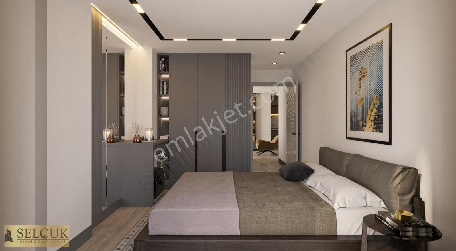Selçuk İnşaattan Pazar Yerinin Arkası Site İçinde Modern 1+1 - Görsel 19