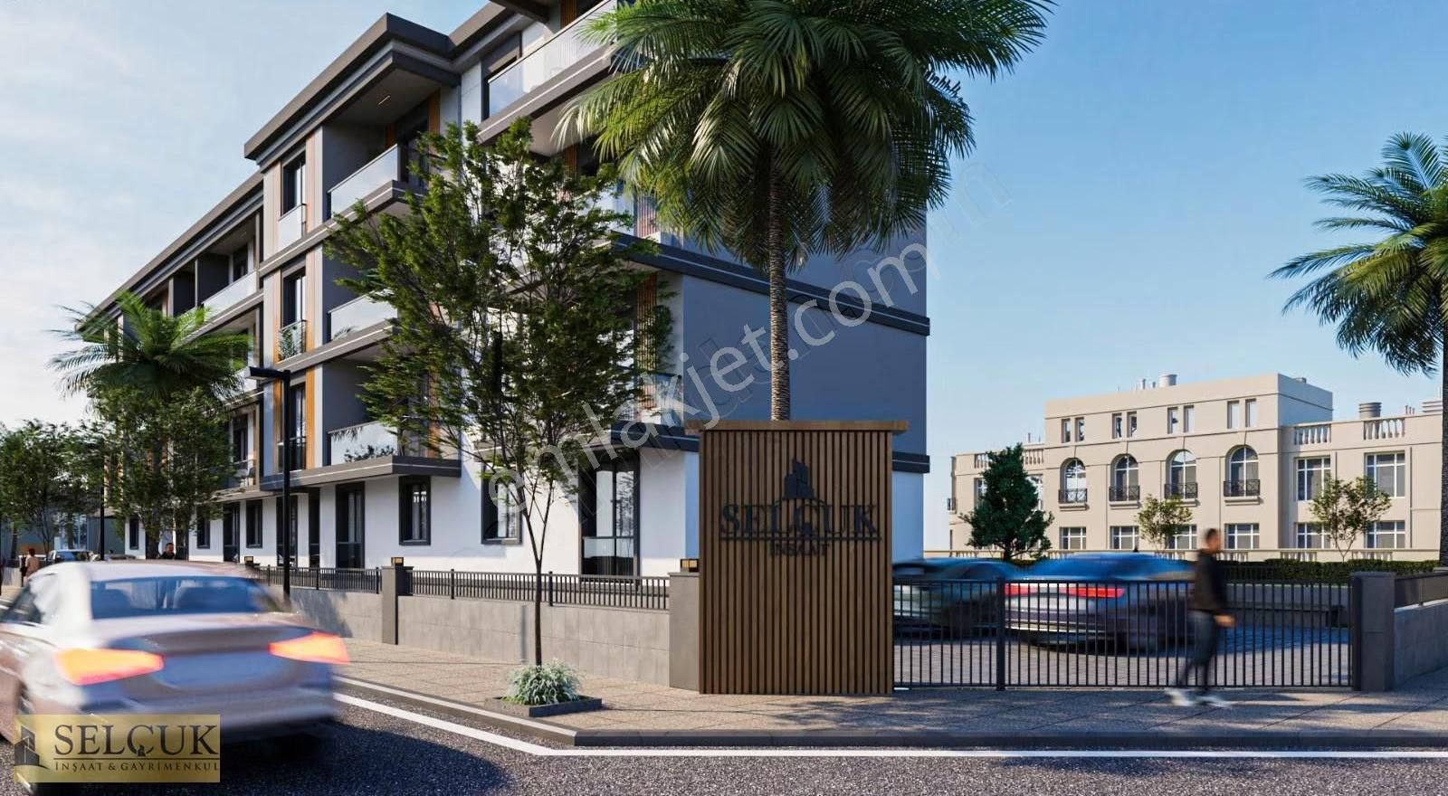 Selçuk İnşaattan Pazar Yerinin Arkası Site İçinde Modern 1+1 - Görsel 5