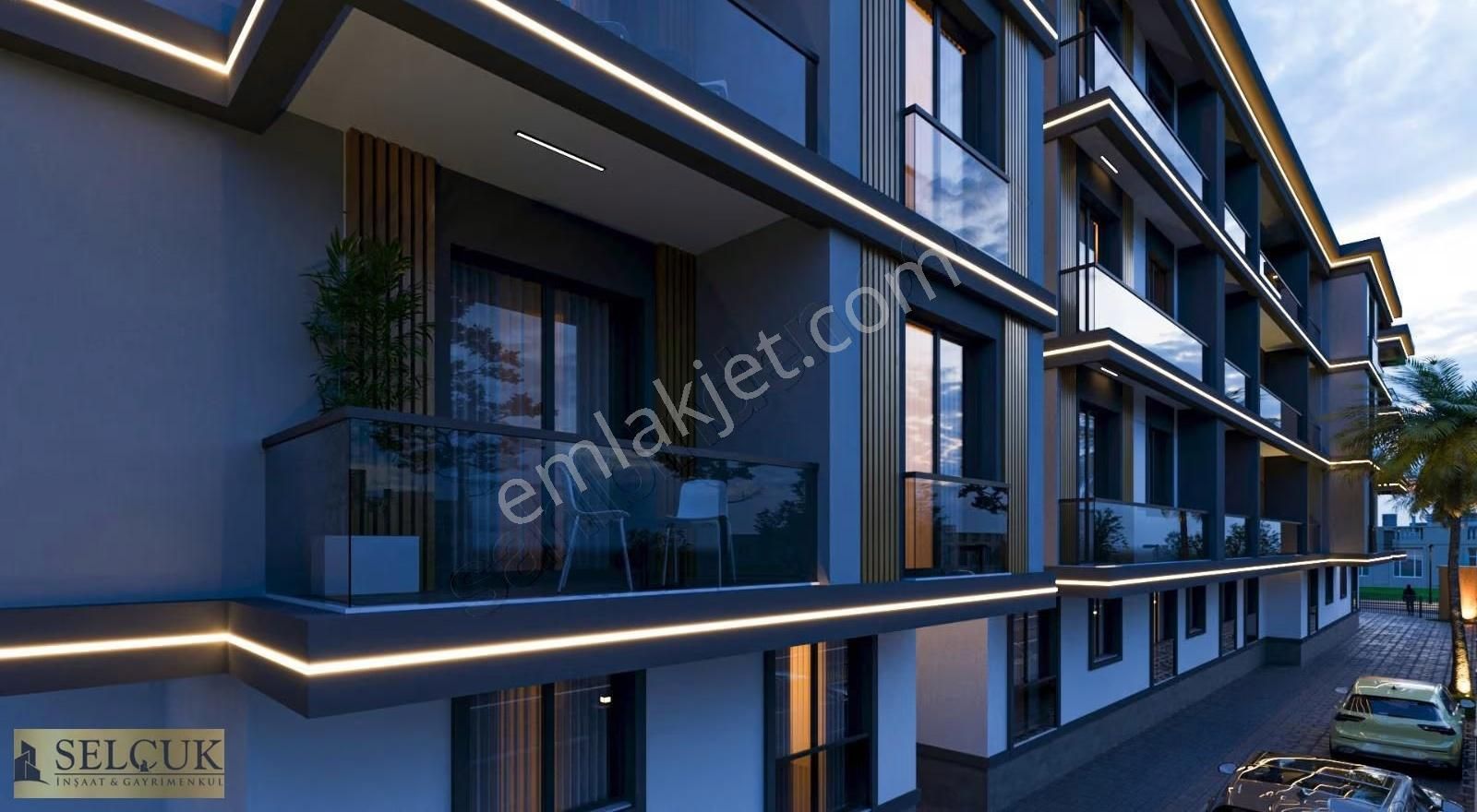 Selçuk İnşaattan Pazar Yerinin Arkası Site İçinde Modern 1+1 - Görsel 22