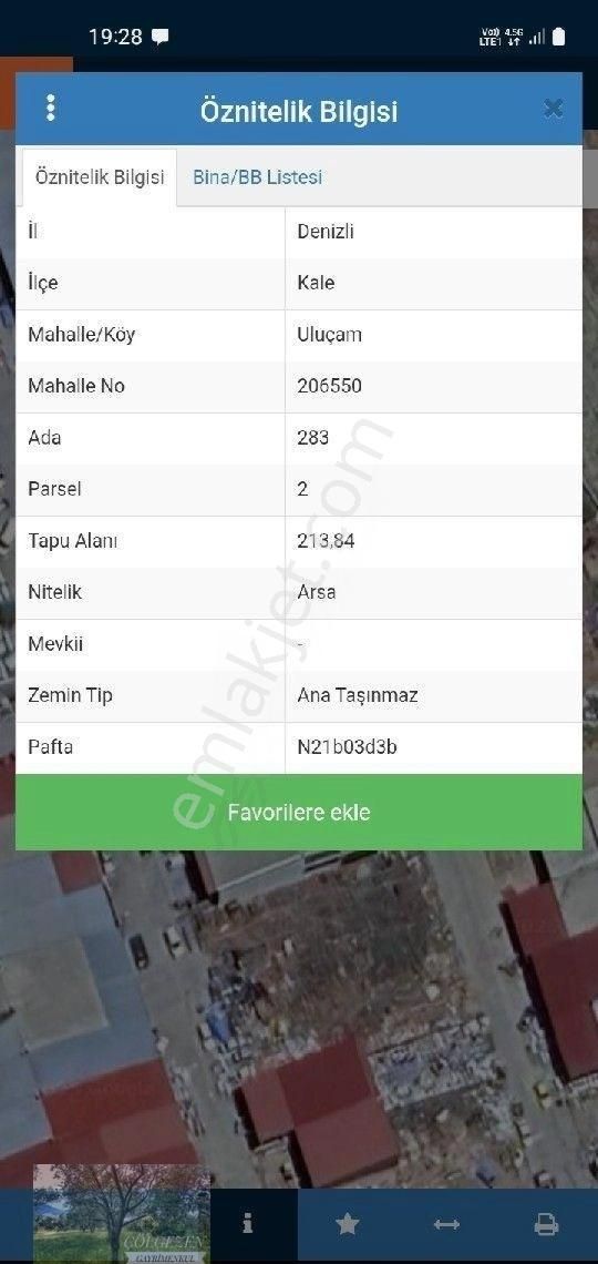 Denizli Kale De Sanayi Parseli - Görsel 2