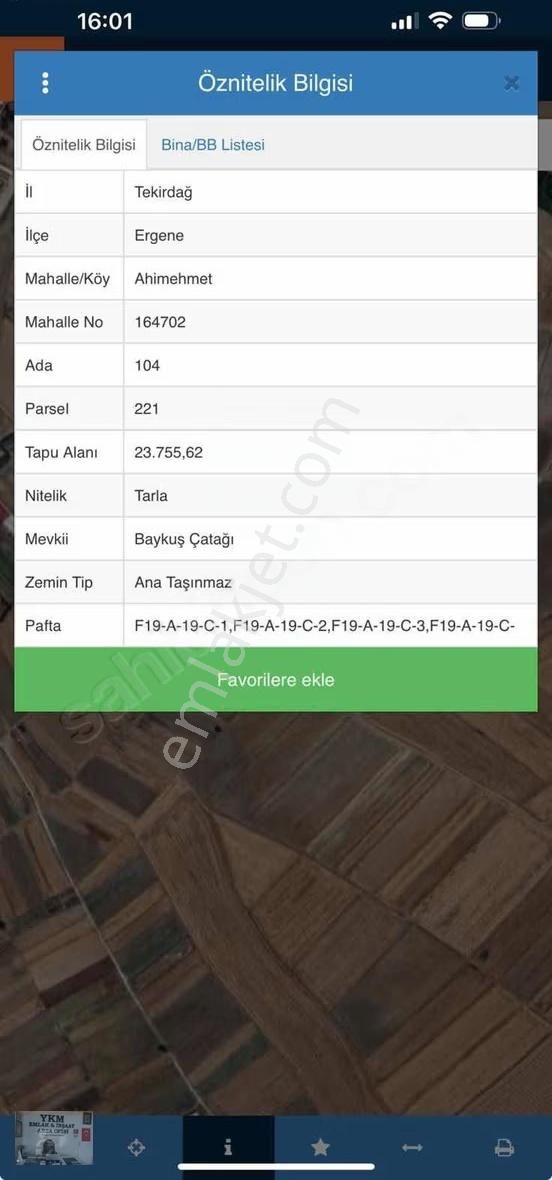 Marmara Ereğlisi Denize Yakın Arsa - Görsel 14