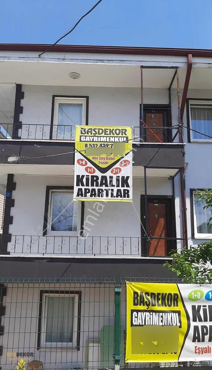 Başdekor Gayrimenkul'den Kiralık Eşyalı Daire 1+1 Mavi Durakta - Görsel 2