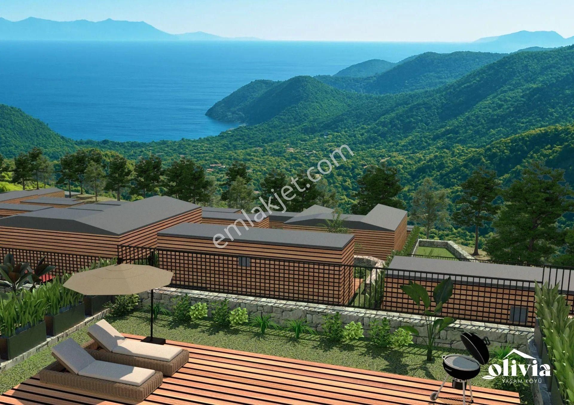 Datça Mesudiye'de Deniz Manzaralı Satılık 180 M2 Yaşam Alanı - Görsel 11