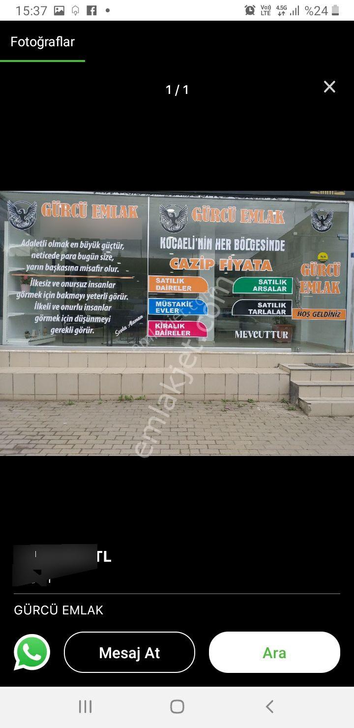 Kocaeli İzmit Sapakpınarı Mevkiinde 11 Dönüm Arazi 9.800000