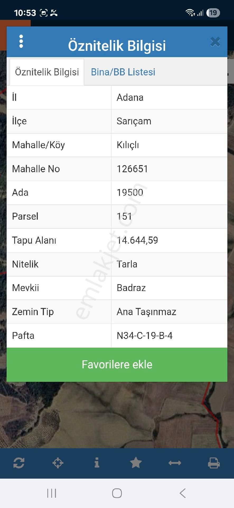 Sarıçam Kılıçlıda 626 Metrekare Arazimiz - Görsel 2