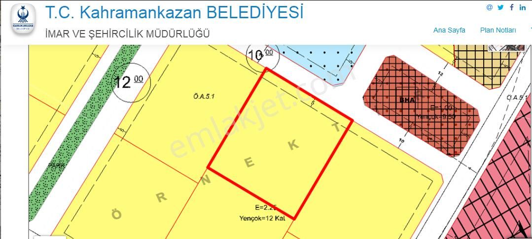 Kahramankazan'da 3000.m2 Müstakil Tapu Kat Karşılığı Arsa - Görsel 4