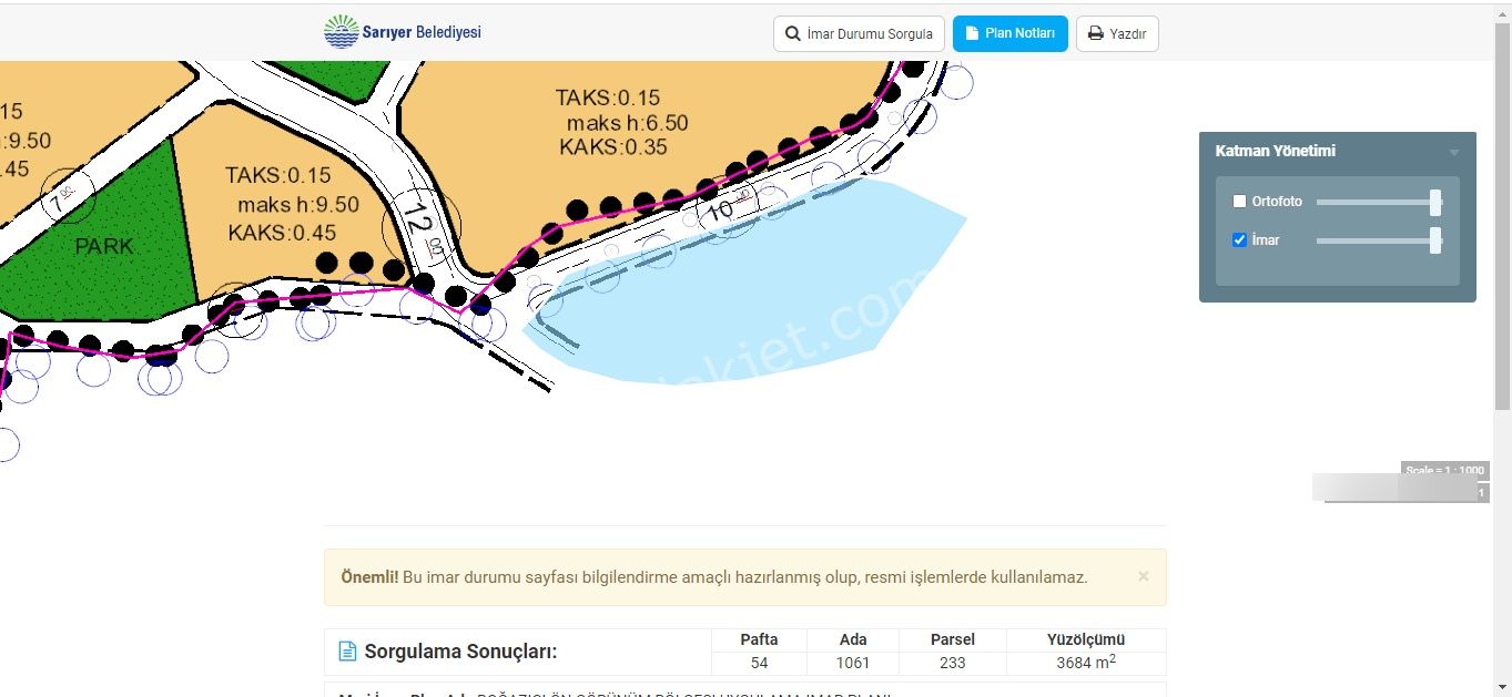 Sarıyer İstinye Muhteşem Boğaz Manzaralı 3.671 M² Müstakil Arsa (ön Görünümde Kalmaktadır) - Görsel 20
