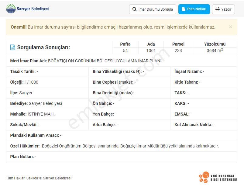 Sarıyer İstinye Muhteşem Boğaz Manzaralı 3.671 M² Müstakil Arsa (ön Görünümde Kalmaktadır) - Görsel 22