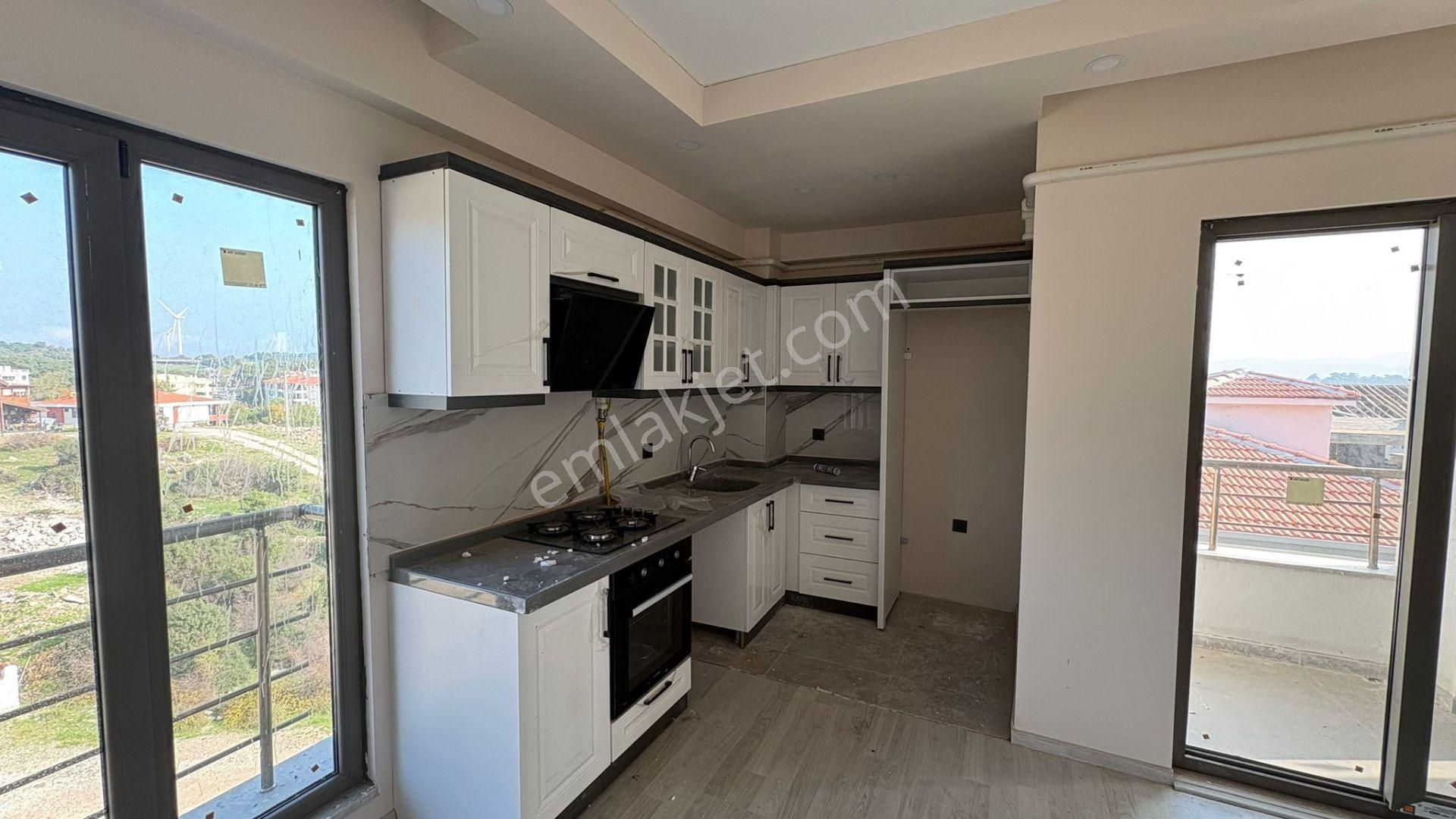 Ayvacık Çanakkalede Yeşillikler İçinde 1+1 Şirin Daire - Görsel 4