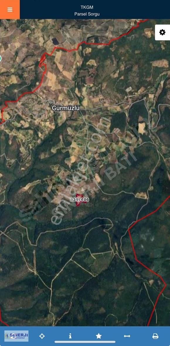 İznik Gürmüzlü De Satılık 18.596 M2 Göl Manzaralı Kıymetli Arazi - Görsel 5
